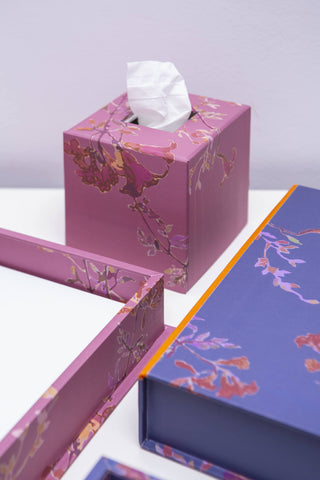 Didi Mara Pink Tissue Box Cover