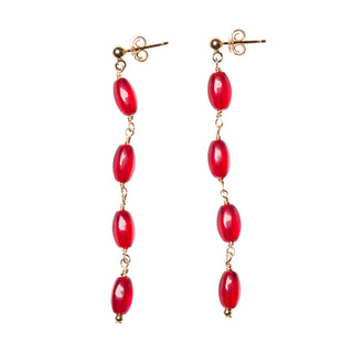 Layla Earrings | Red