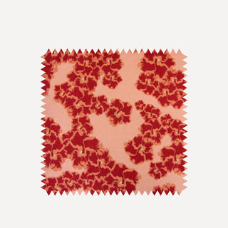 Fabric Swatch of Ronko Hibiscus Rose Mallow