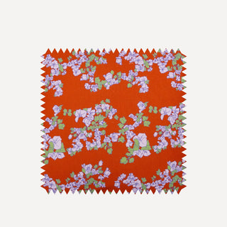 Fabric Swatch | Najjar Coral Orange