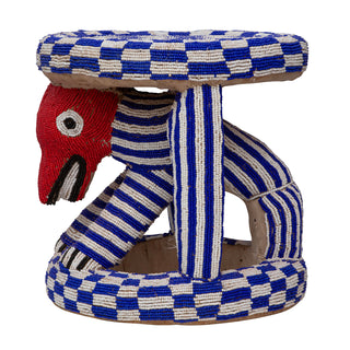 Bamileke Beaded Stool XVI