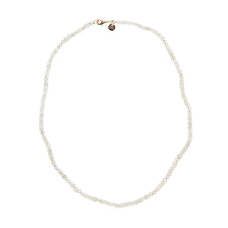 Boké Prehnite Necklace Single Strand