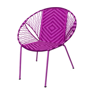 Purple and Pink Dakar Deck Chair
