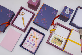 Didi Tana Purple A5 Portfolio Box