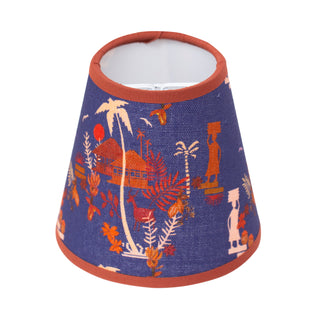 Laramee | 5" Indigo Candle Clip Lampshade