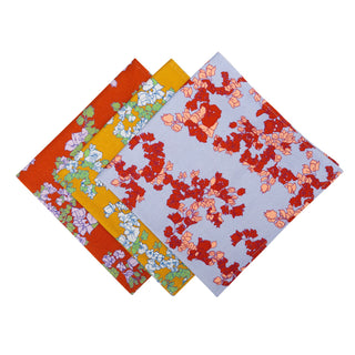 Najjar | Coral Orange Set of 2 Napkins