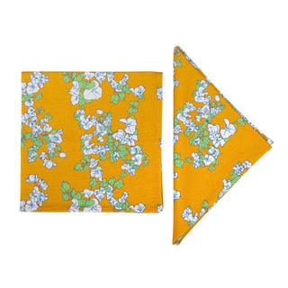 Najjar | Saffron Yellow Set of 2 Napkins