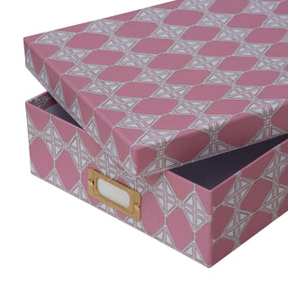 Romarong The Pink Deeps Lidded Portfolio Box