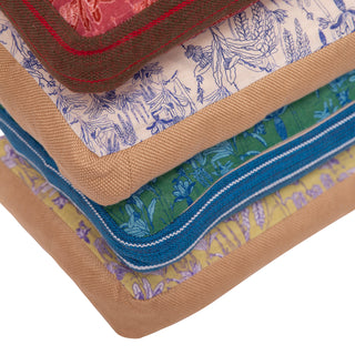 Tropicalia | Porcelain Blue Kpokpo Cushion