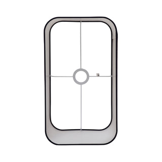 Tropicalia | Porcelain Blue Oblong 16" Lampshade