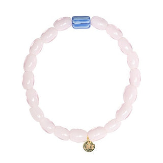 Lulu Pink Heart Bracelet