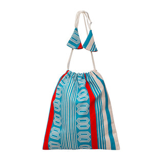 Sisi's Blues Drawstring Bag