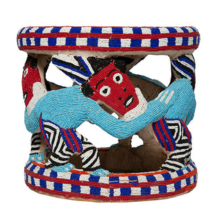 Bamileke Beaded Stool V