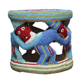 Bamileke Beaded Stool XI