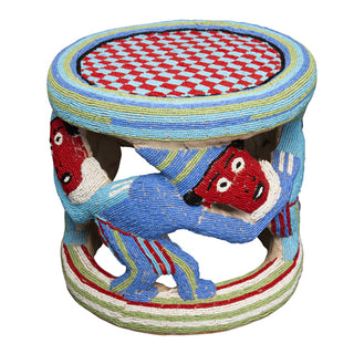 Bamileke Beaded Stool XI