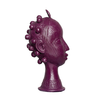 Indigo | Lobi Head with Bantu Knots