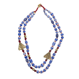 Amara The Blue's Doubles Necklace