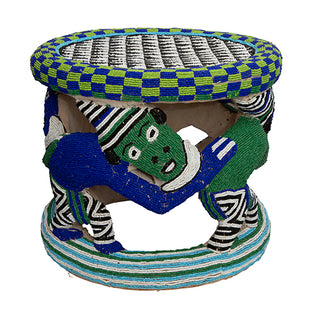 Bamileke Beaded Stool III