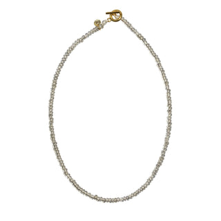 Deya Clear Beaded Necklace